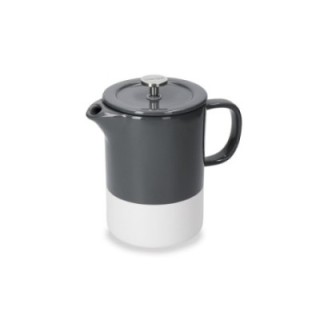 La Cafetière Barcelona 6-Cup French Press incl. Mug Cool Grey