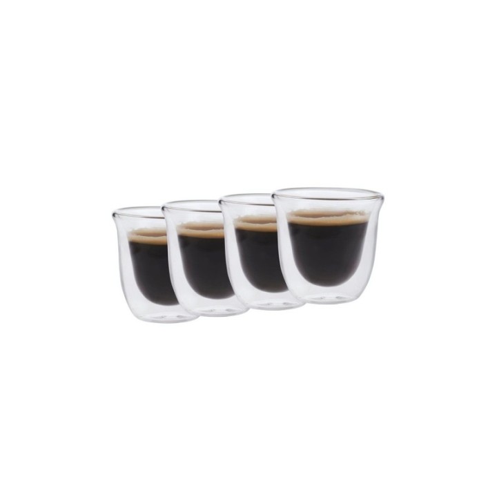 La Cafetière Double-walled espresso glasses 7.5 cl 4 pcs