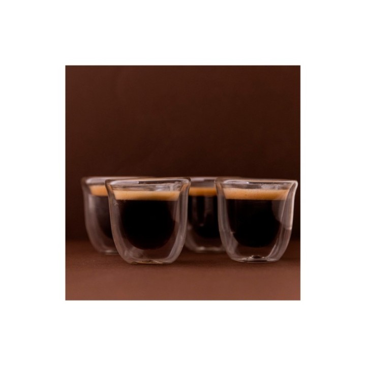 La Cafetière Double-walled espresso glasses 7.5 cl 4 pcs