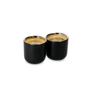 La Cafetière Double-walled Espresso Cup 7 cl 2 pcs Black/Gold