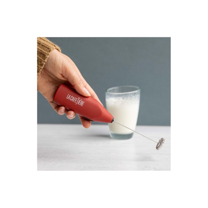 La Cafetière Milk Frother Red