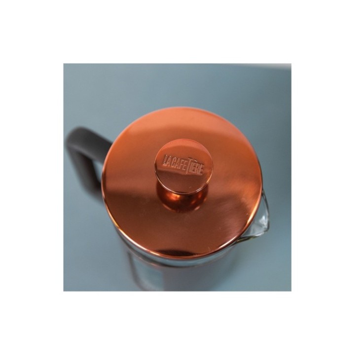 La Cafetière Pisa 3-Cup French Press Copper