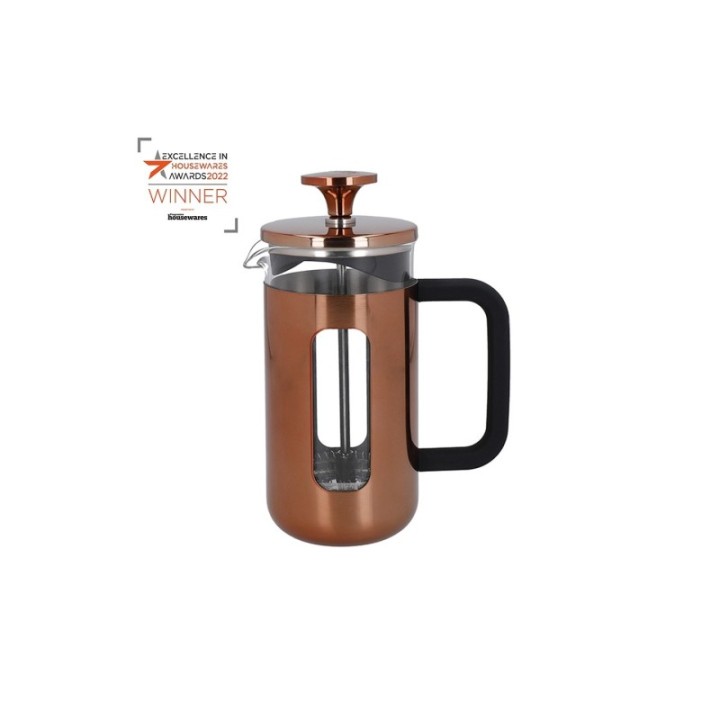 La Cafetière Pisa 3-Cup French Press Copper