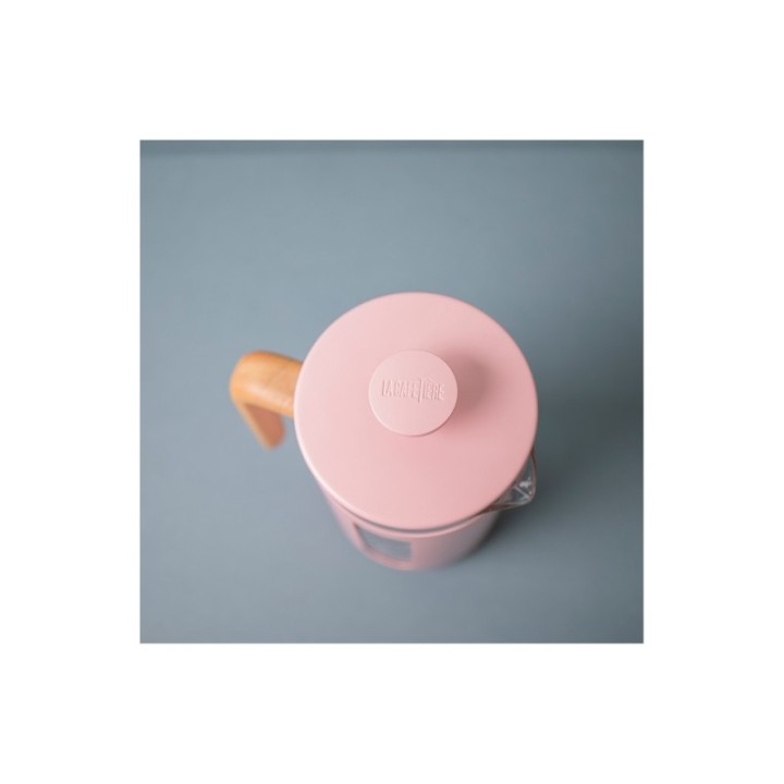 La Cafetière Pisa 3-Cup French Press Pink