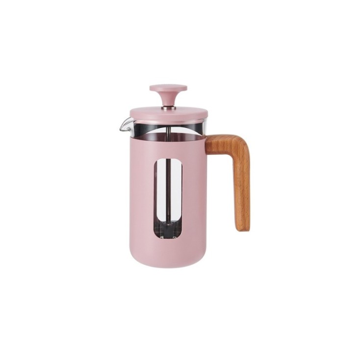La Cafetière Pisa 3-Cup French Press Pink
