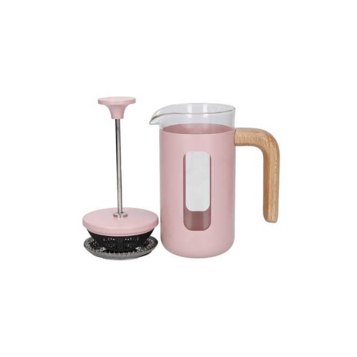 La Cafetière Pisa 3-Cup French Press Pink
