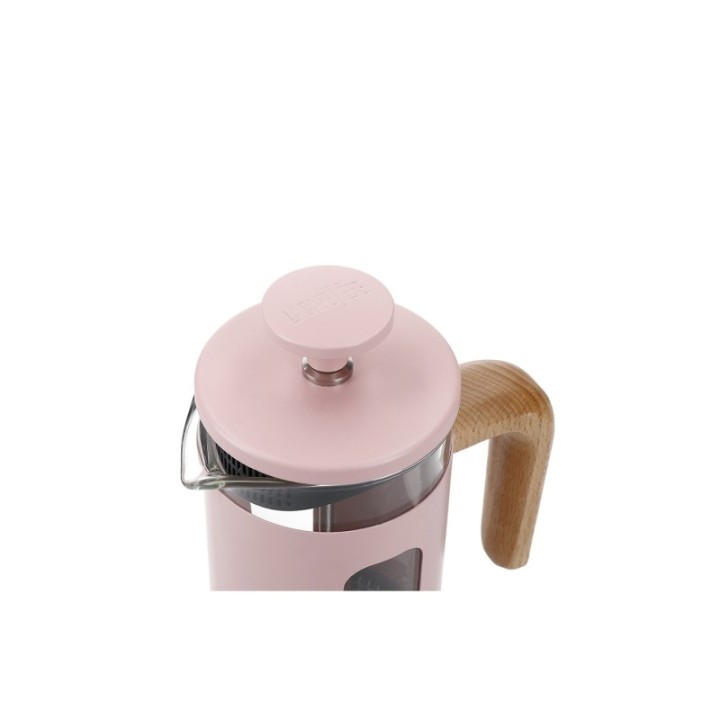 La Cafetière Pisa 3-Cup French Press Pink