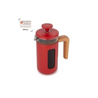 La Cafetière Pisa 3-Cup French Press Red