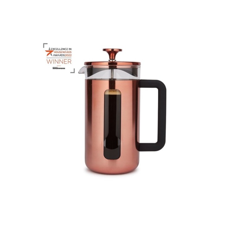 La Cafetière Pisa 8-Cup French Press Copper