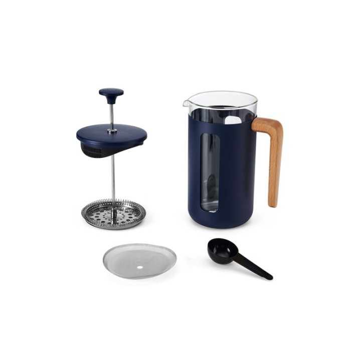 La Cafetière Pisa 8-Cup French Press Navy