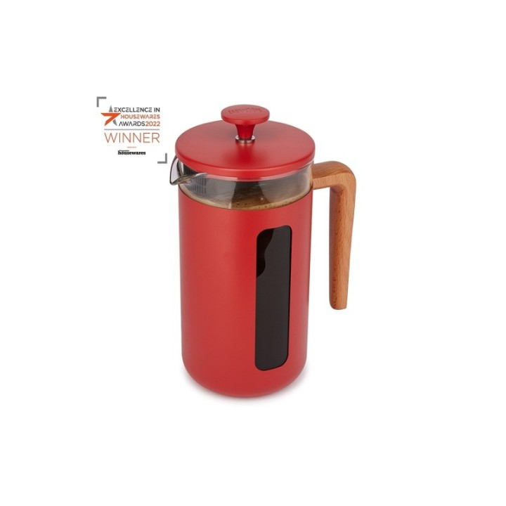 La Cafetière Pisa 8-cup French press Red