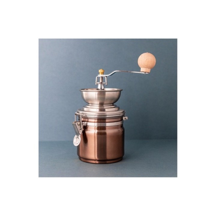 La Cafetière Manual Copper Coffee Grinder