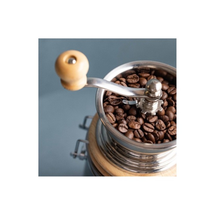 La Cafetière Manual Coffee Grinder Steel
