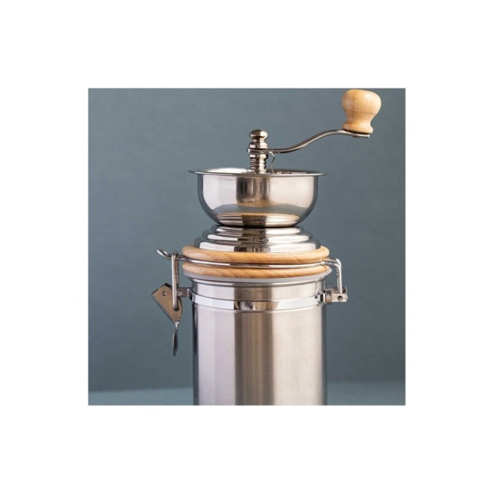 La Cafetière Manual Coffee Grinder Steel
