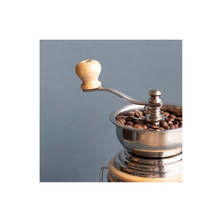 La Cafetière Manual Coffee Grinder Steel