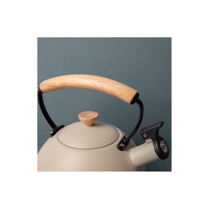 La Cafetière 1.6 L Kettle Latte with Wood