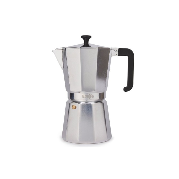 La Cafetière Venice 12 Cup Espresso Pot Steel