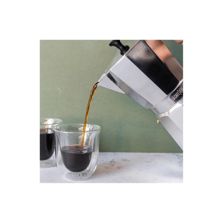 La Cafetière Venice 12 Cup Espresso Pot Steel