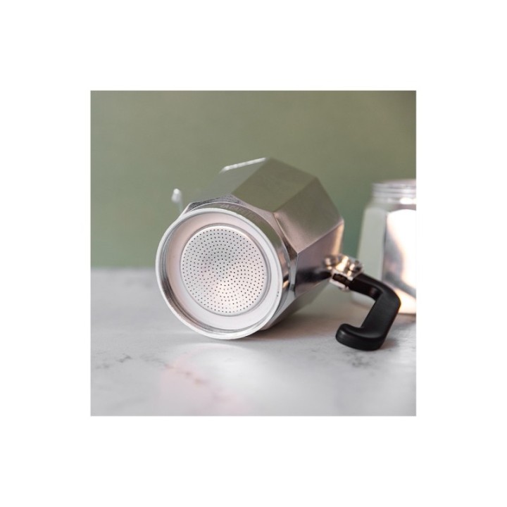 La Cafetière Venice 12 Cup Espresso Pot Steel