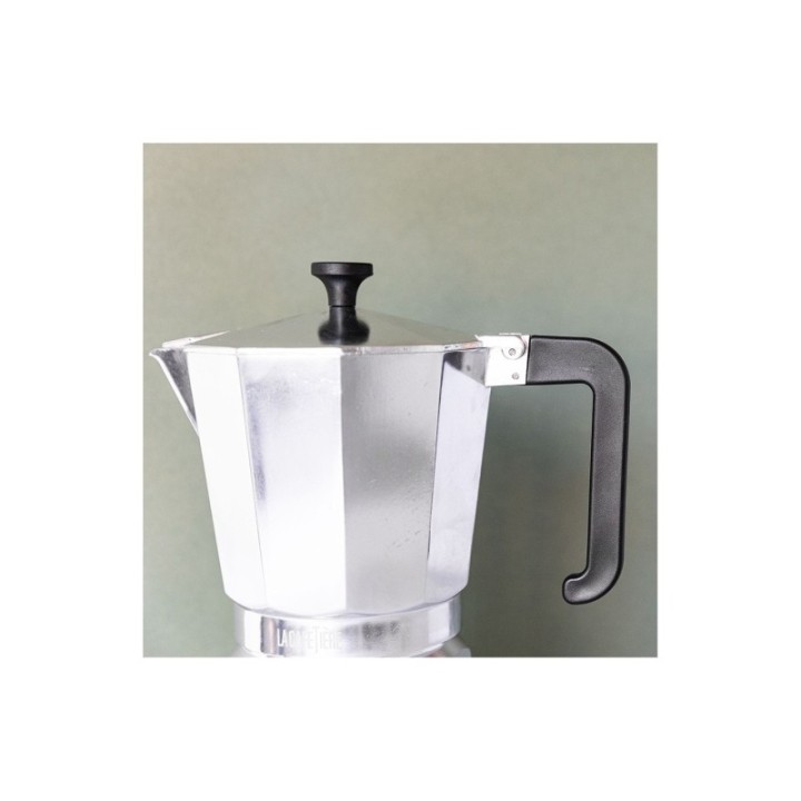 La Cafetière Venice 12 Cup Espresso Pot Steel
