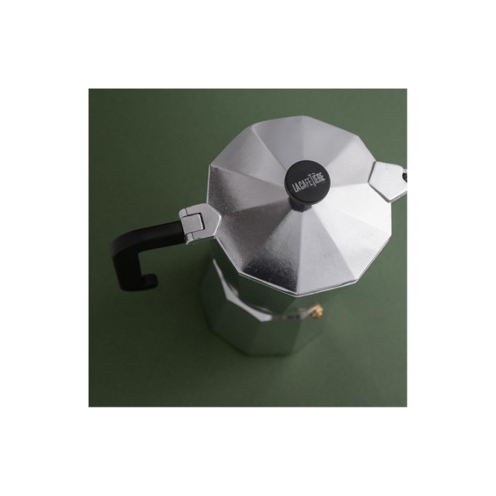 La Cafetière Venice 9-Cup Espresso Pot Steel