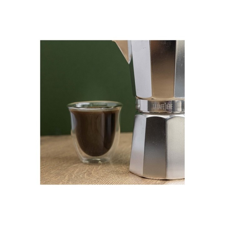 La Cafetière Venice 9-Cup Espresso Pot Steel