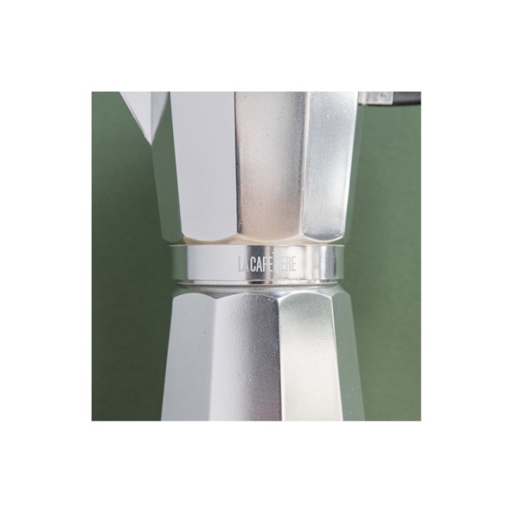 La Cafetière Venice 9-Cup Espresso Pot Steel