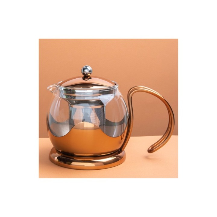 La Cafetière Izmir 2-Cup Tea Brewer Copper