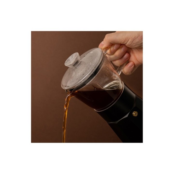 La Cafetière Verona 6-Cup Espresso Pot Black