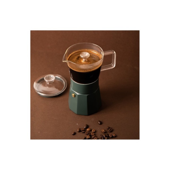 La Cafetière Verona 6-Cup Espresso Pot Green