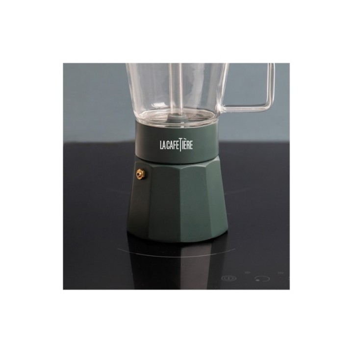 La Cafetière Verona 6-Cup Espresso Pot Green