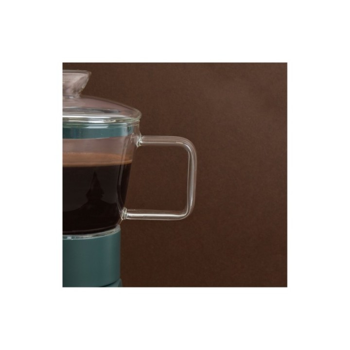 La Cafetière Verona 6-Cup Espresso Pot Green