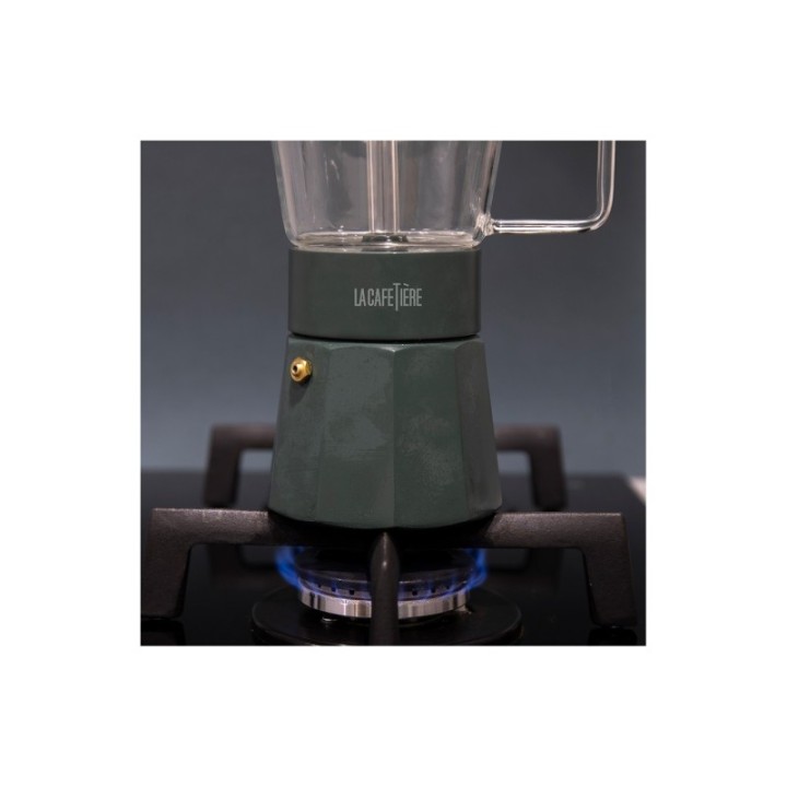 La Cafetière Verona 6-Cup Espresso Pot Green