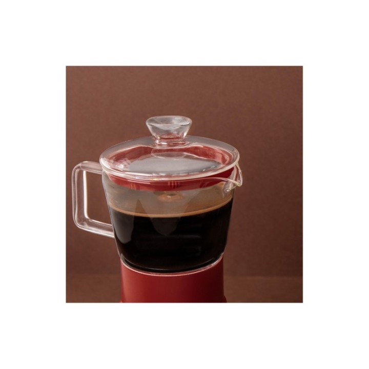 La Cafetière Verona 6-Cup Espresso Pot Red