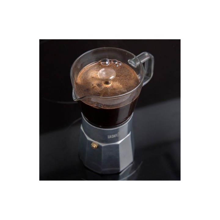 La Cafetière Verona 6-Cup Espresso Pot Steel