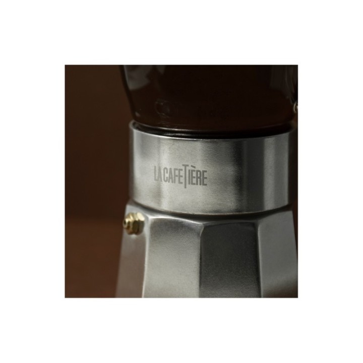 La Cafetière Verona 6-Cup Espresso Pot Steel