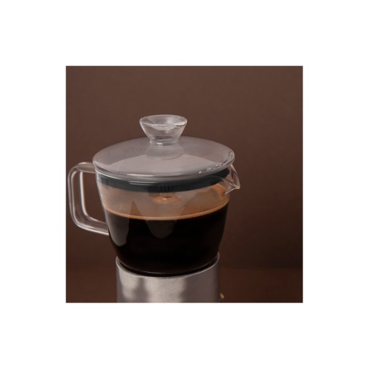 La Cafetière Verona 6-Cup Espresso Pot Steel