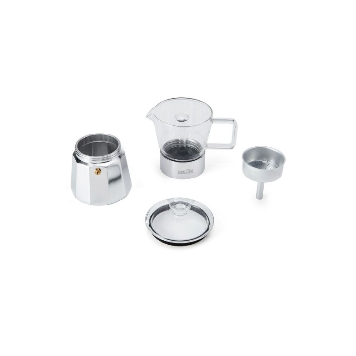 La Cafetière Verona 6-Cup Espresso Pot Steel