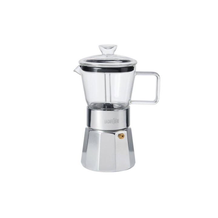 La Cafetière Verona 6-Cup Espresso Pot Steel