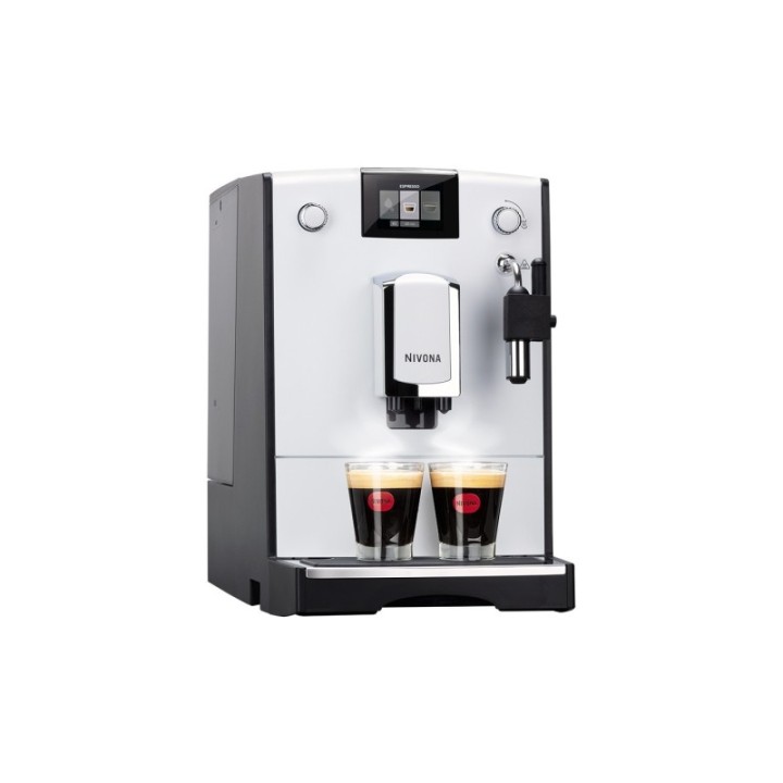 Nivona NICR 560 White Espresso Machine Incl. 8x400g Rigtig Kaffe Organic