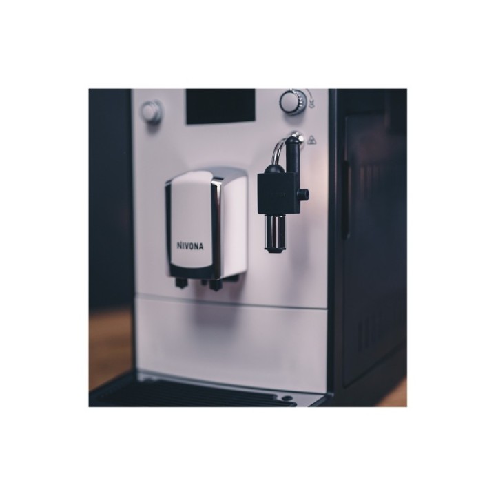 Nivona NICR 560 White Espresso Machine Incl. 8x400g Rigtig Kaffe Organic