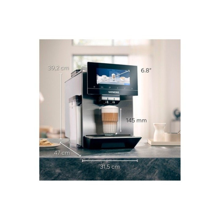 Siemens TQ907R03 EQ900 s700 Espresso machine Incl. 6x400g Rigtig Kaffe Organic