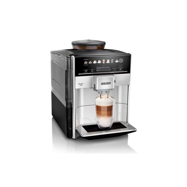Siemens TE653M11RW EQ6 s300 Espresso Machine Incl. 6x400g Rigtig Kaffe Organic