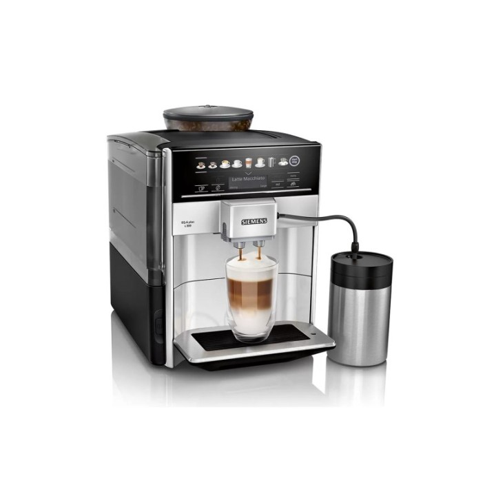 Siemens TE653M11RW EQ6 s300 Espresso Machine Incl. 6x400g Rigtig Kaffe Organic