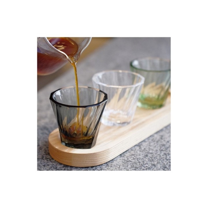 Loveramics Twisted Espresso Glass 7 cl 1 pc Clear