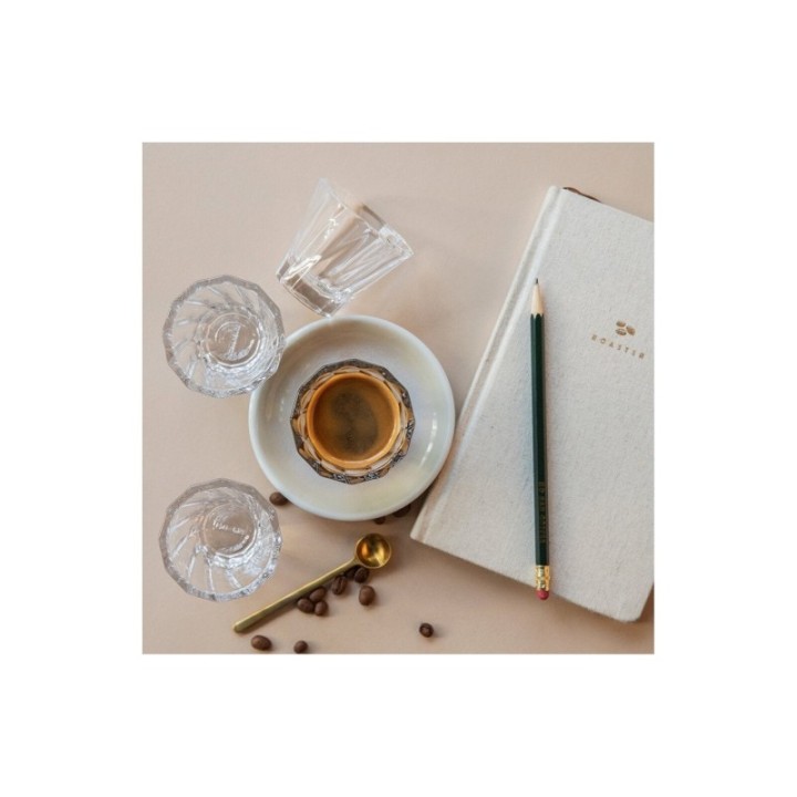 Loveramics Twisted Espresso Glass 7 cl 1 pc Clear