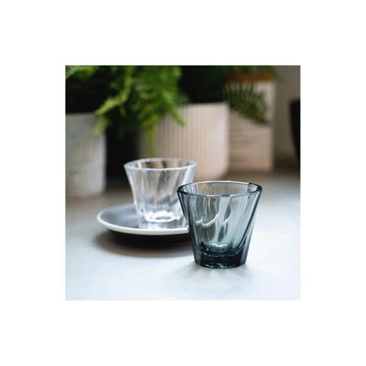 Loveramics Twisted Espresso Glass 7 cl 1 pc Green