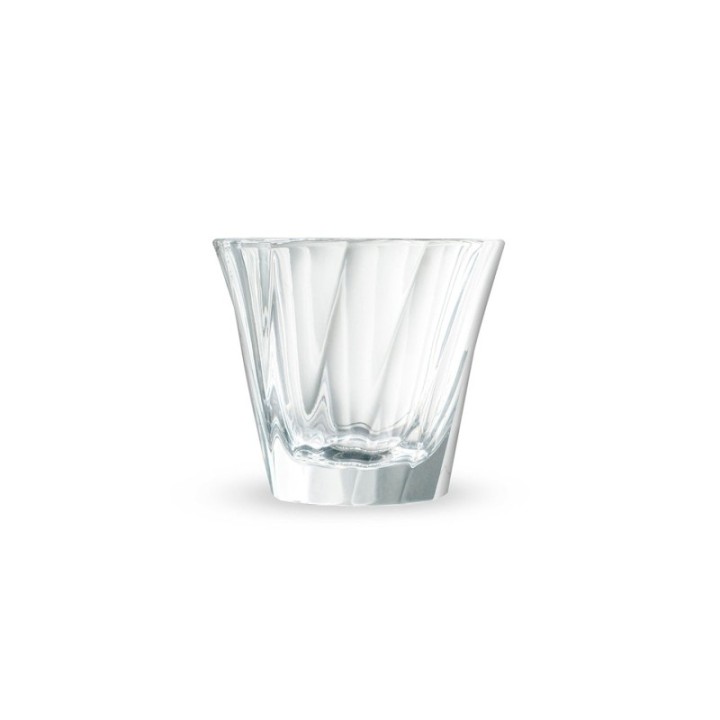 Loveramics Twisted Cortado Glass 12 cl 1 pc Clear