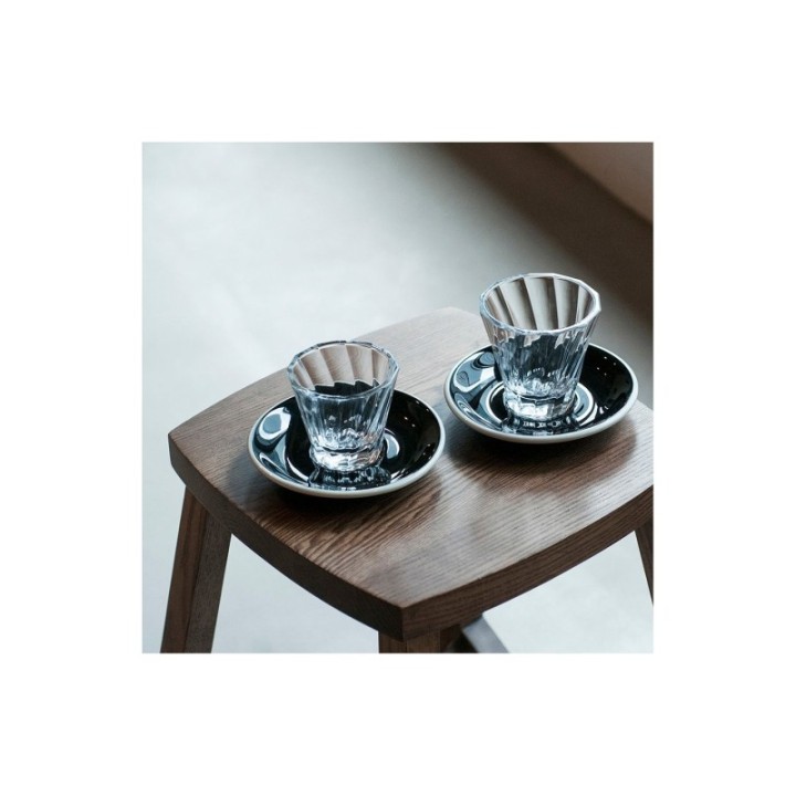 Loveramics Twisted Cortado Glass 12 cl 1 pc Clear