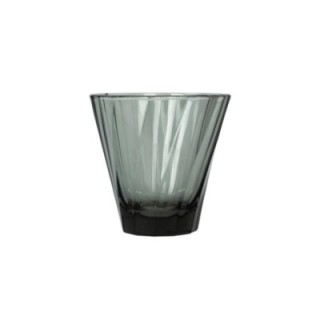 Loveramics Twisted Cappuccino Glass 18 cl 1 pc Black